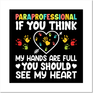 Paraprofessional Special Education Teacher Paraeducator Posters and Art